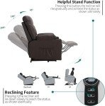 Power Lift Recliner Chair with Massage and Heat