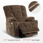 Dual Motor Power Lift Recliner Chair with Massage