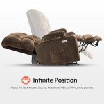 Dual Motor Power Lift Recliner Chair with Massage