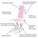 Battery-Operated Bath and Floor Lift Chair