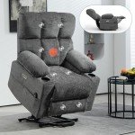 Power Lift Recliner Chair with Heat & Massage
