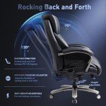 Big and Tall Heavy Duty Lift Chair - Black