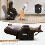 Dual Motor Power Lift Recliner with Massage & Heat