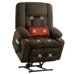 Dual Motor Power Lift Recliner with Massage & Heat