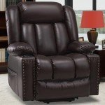 Large Power Lift Recliner Chair with Heat & Massage