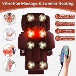 Three Motor Power Lift Chair with Massage Features