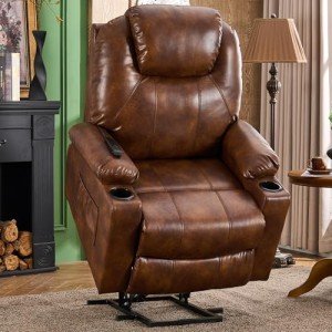 Electric Lift Recliner Chair with Massage & Heat