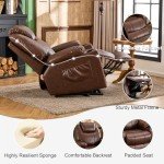 Electric Lift Recliner Chair with Massage & Heat