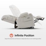 MCombo Dual Motor Lift Recliner with Massage