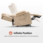MCombo Small Power Lift Recliner Chair with Massage