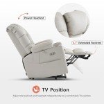 MCombo Dual Motor Lift Recliner with Massage