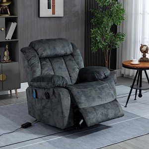 Electric Lift Recliner Chair with Massage & Heat