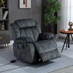 Electric Lift Recliner Chair with Massage & Heat