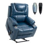 Dual Motor Lift Recliner Chair with Massage & Heat
