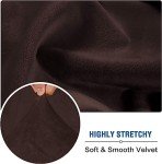 Velvet Stretch Recliner Slipcover for Lift Chairs