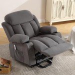 BOSMILLER Heated Massage Power Lift Recliner Chair