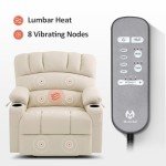 MCombo Lift Recliner for Big Adults with Massage