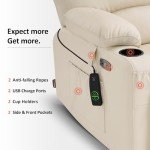 MCombo Lift Recliner for Big Adults with Massage