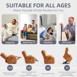 Power Lift Recliner Chair with Massage & Heat