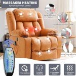 Power Lift Recliner Chair with Massage & Heat