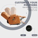 Power Lift Recliner Chair with Massage & Heat