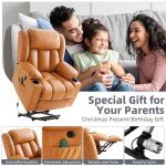 Power Lift Recliner Chair with Massage & Heat