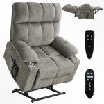 Dual Motor Lift Recliner Chair with Massage and Heat