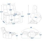 Dual Motor Lift Recliner Chair with Massage and Heat