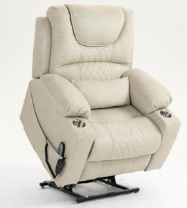 Lay Flat Lift Recliner Chair with Heat & Massage