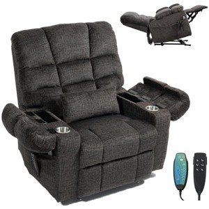 Oversized Lift Chair with Heat & Massage