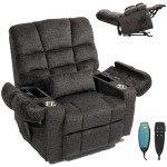 Oversized Lift Chair with Heat & Massage