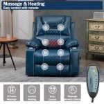 Dual Motor Lift Recliner Chair with Massage & Heat