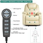 YITAHOME Electric Lift Recliner Chair with Massage