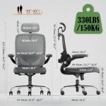Ergonomic Mesh Office Chair with Lumbar Support