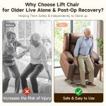 Large Power Lift Chair with Heat & Massage