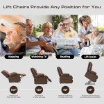 Large Power Lift Chair with Heat & Massage