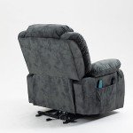 Electric Lift Recliner Chair with Massage & Heat