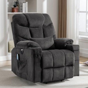 GUEAPY Power Lift Recliner Chair with Massage & Heat
