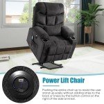GUEAPY Power Lift Recliner Chair with Massage & Heat