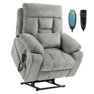 Dual Motor Power Lift Recliner Chair with Heat & Massage