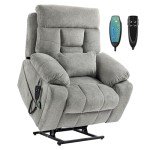 Dual Motor Power Lift Recliner Chair with Heat & Massage