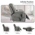 Dual Motor Power Lift Recliner Chair with Heat & Massage