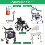 5-in-1 Transfer Lift Chair for Home Use