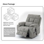 Dual Motor Power Lift Recliner Chair with Heat & Massage