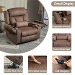 FUNECORP Big Man Lay Flat Lift Chair