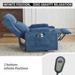 Electric Lift Recliner Chair with Massage and Heat