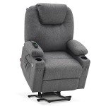 MCombo Large Power Lift Recliner with Massage & Heat