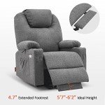 MCombo Large Power Lift Recliner with Massage & Heat