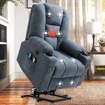 Power Lift Recliner Chair with Heat & Massage