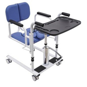 Hydraulic Patient Lift Chair with Detachable Cushion